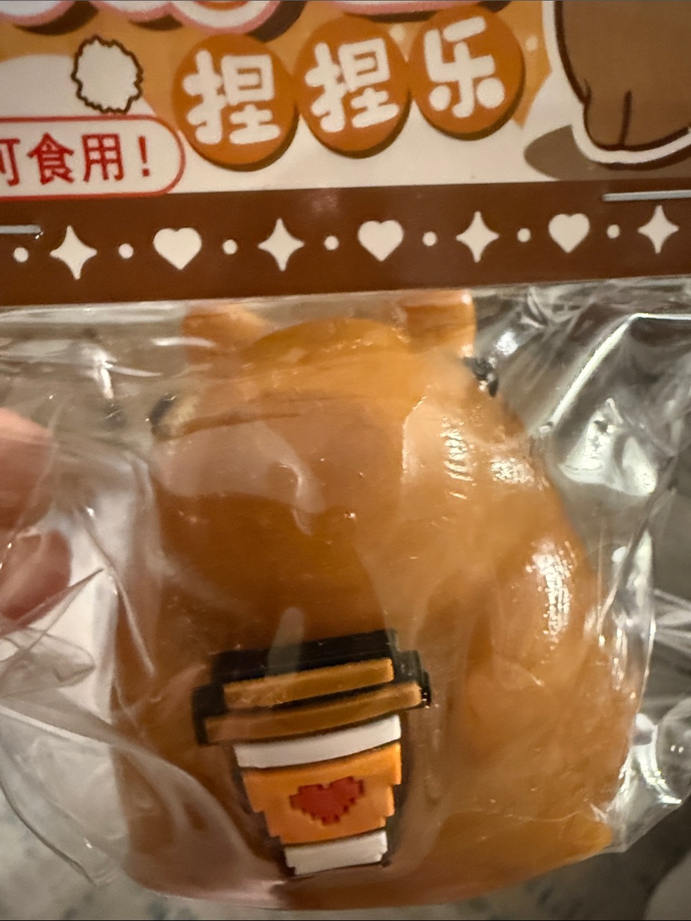 5/$25 Capybara coffee taba squishy 🆕